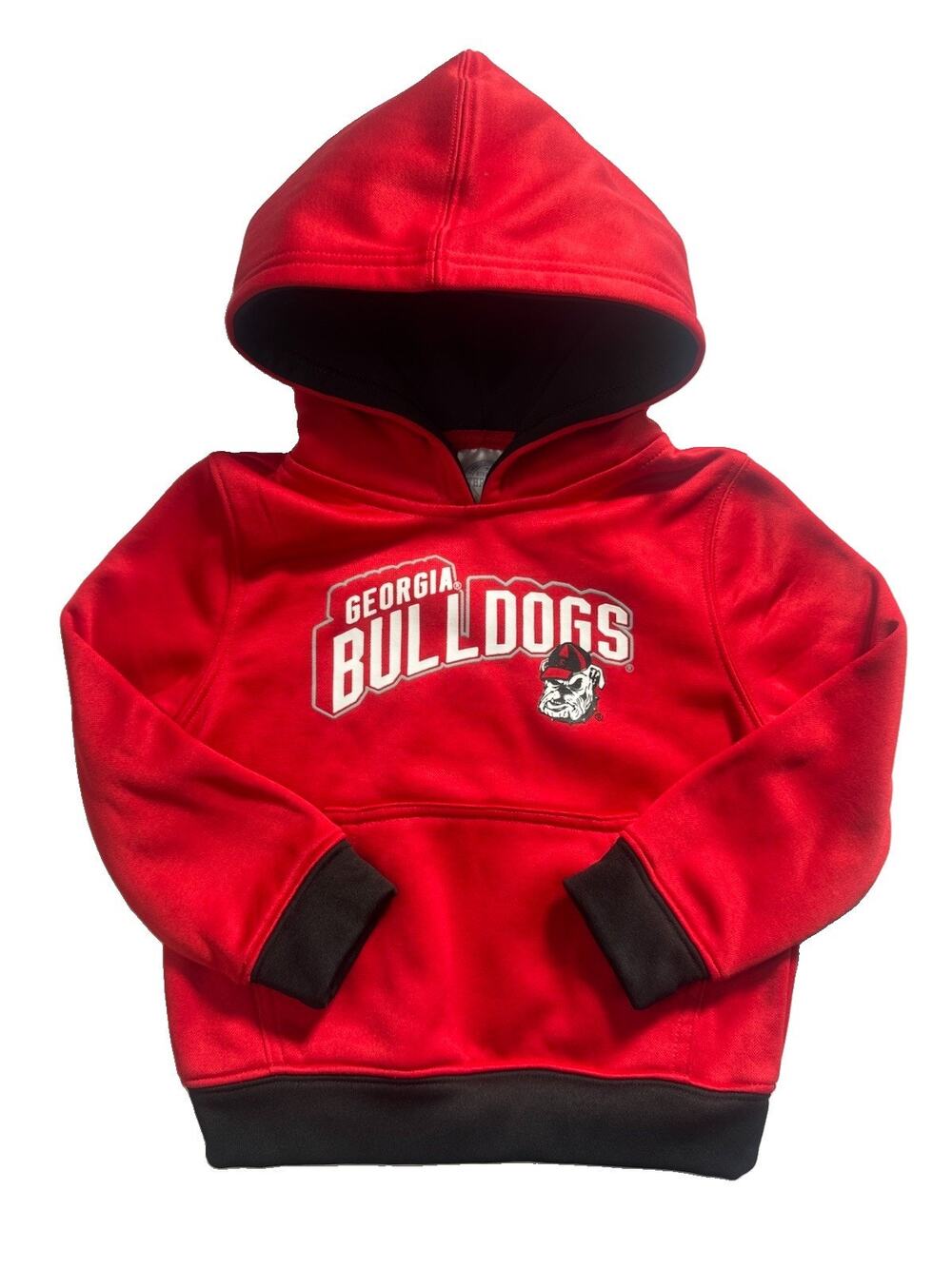 Rivalry Threads Georgia Bulldogs Hoodie Kids Size 3T Red Black UGA NCAA